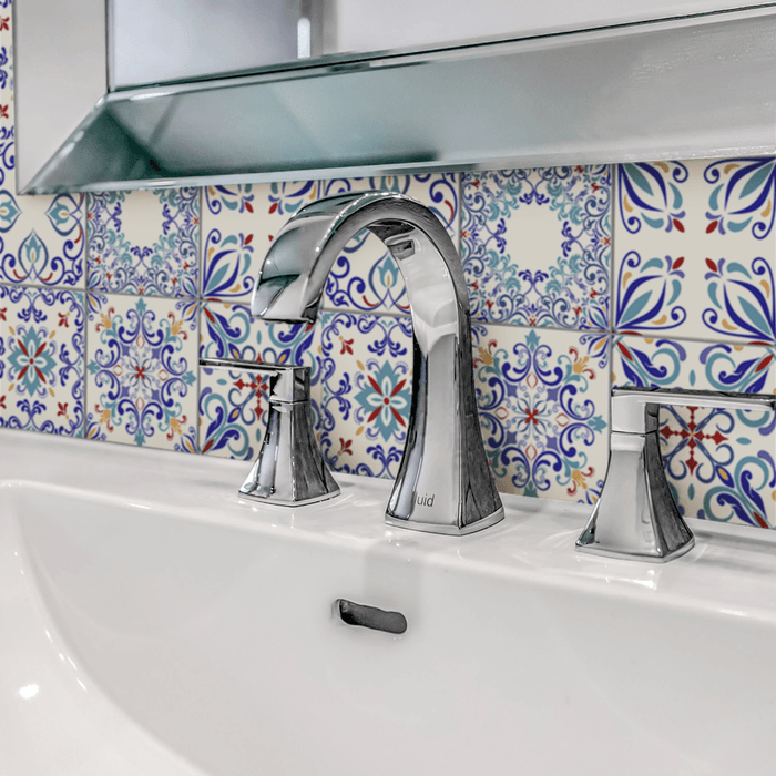 Tilevera Blue Teal Tile decals