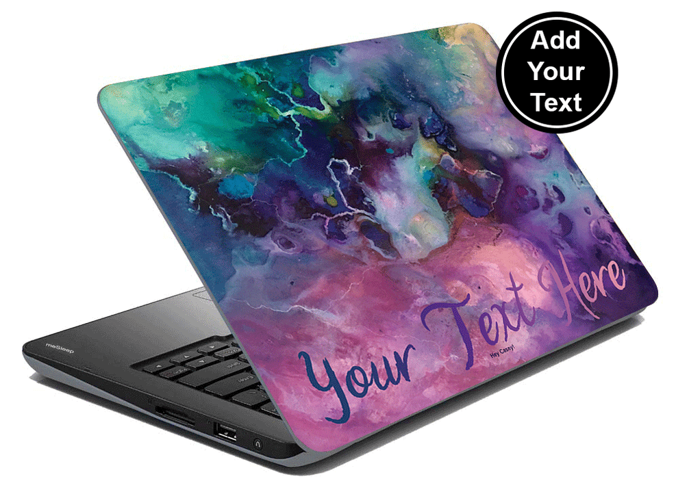 Hey Casey! Personalized Laptop Skin