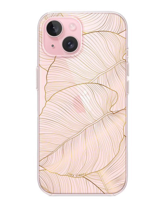 Hey Casey! Gold Leaf Phone Case for iPhone Samsung Huawei