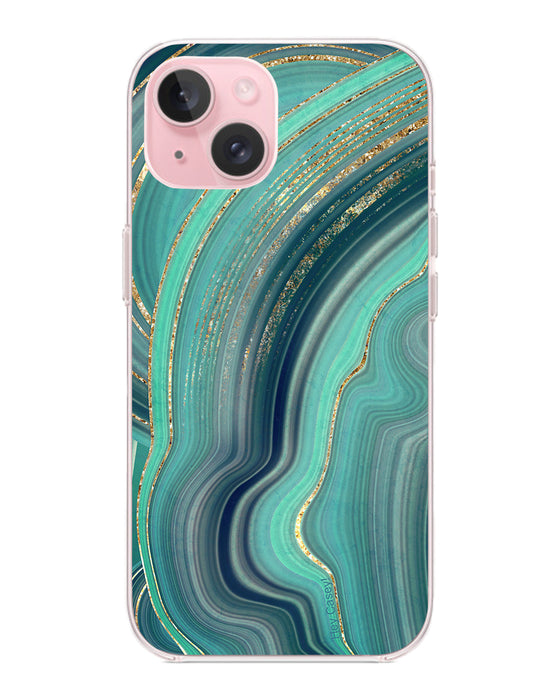Hey Casey! Green Agate Phone Case for iPhone Samsung Huawei