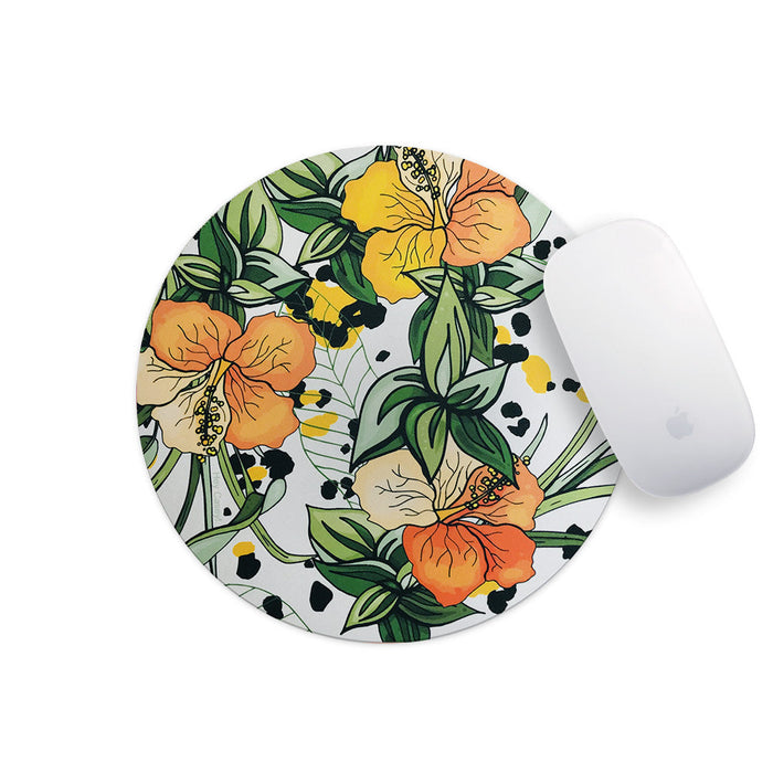Hey Casey! Hello Hibiscus Mouse Pad
