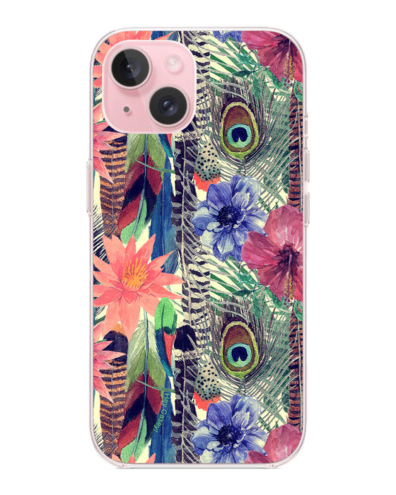 Hey Casey! Jungle Feathers Phone Case for iPhone Samsung Huawei