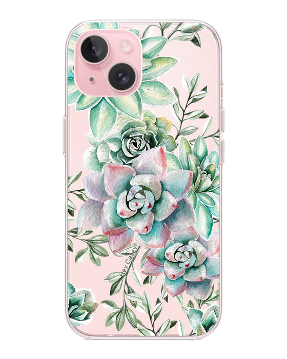 Hey Casey! Sweet Succulents Phone Case for iPhone Samsung Huawei