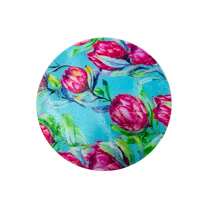 Custom Glass Platter and Coaster Bundles