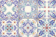 Tilevera Blue Teal Tile decals
