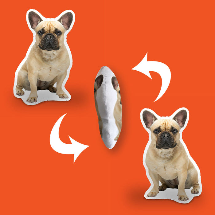 Silly George - Custom Cut-Out Cushion