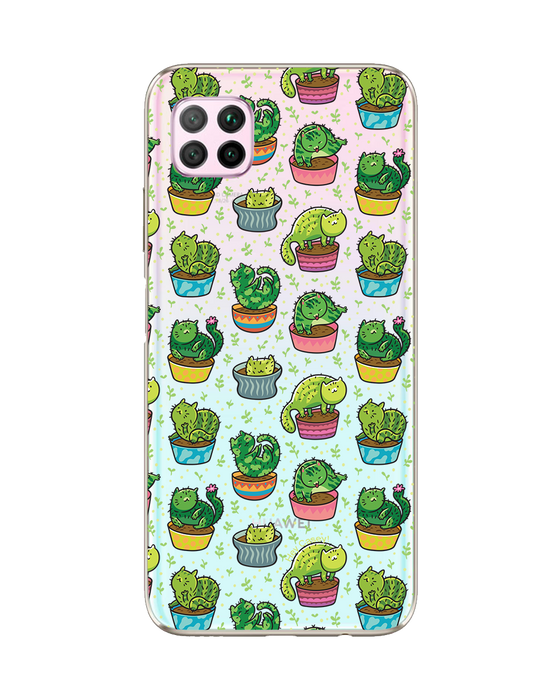 Hey Casey! CatCus Phone Case for iPhone Samsung Huawei
