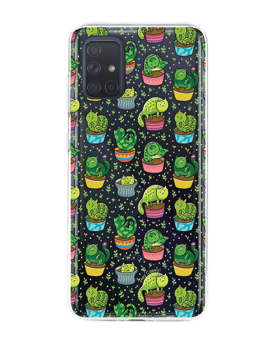 Hey Casey! CatCus Phone Case for iPhone Samsung Huawei