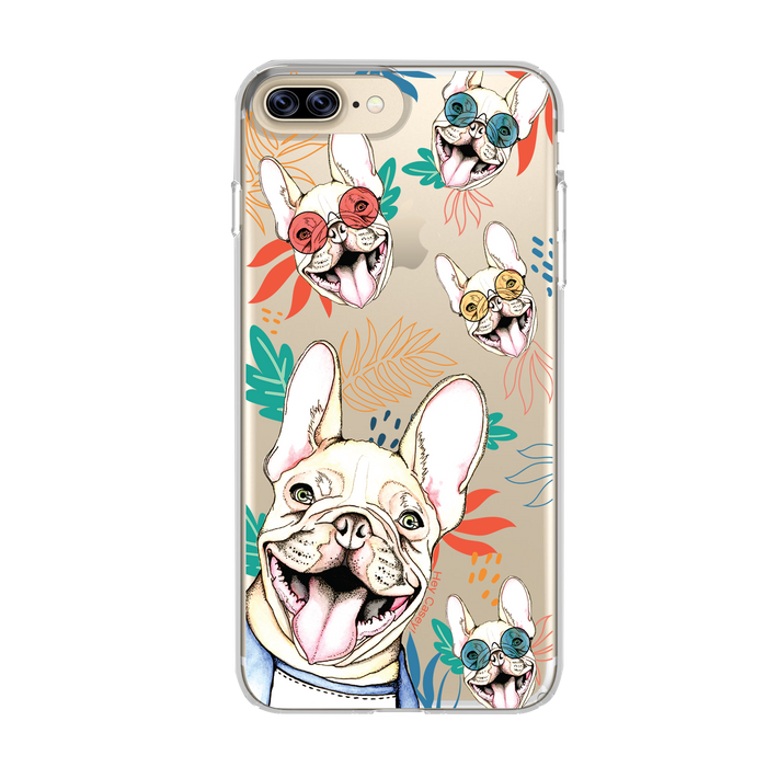 Hey Casey! Cool Frenchie Phone Case for iPhone Samsung Huawei