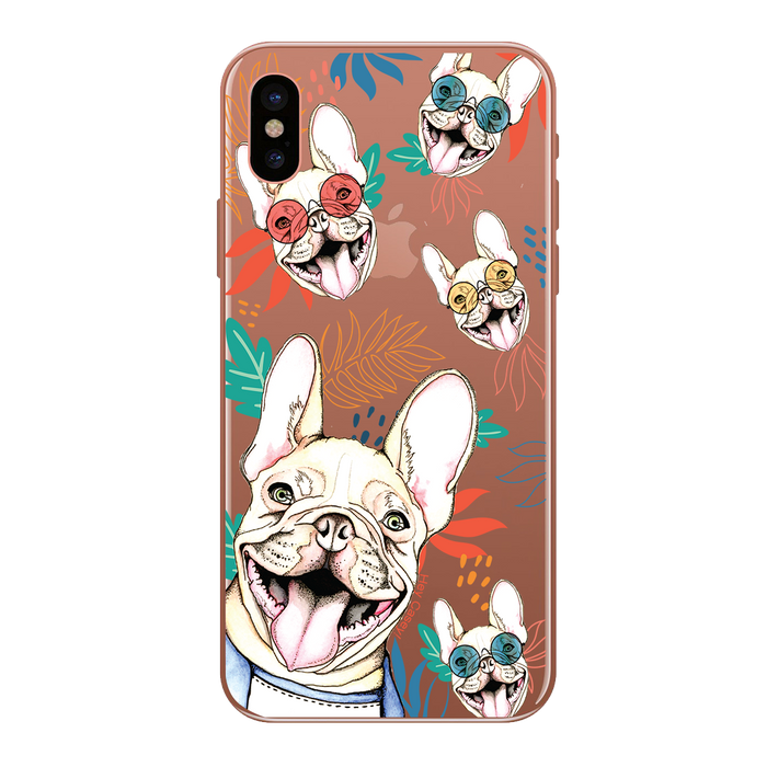 Hey Casey! Cool Frenchie Phone Case for iPhone Samsung Huawei