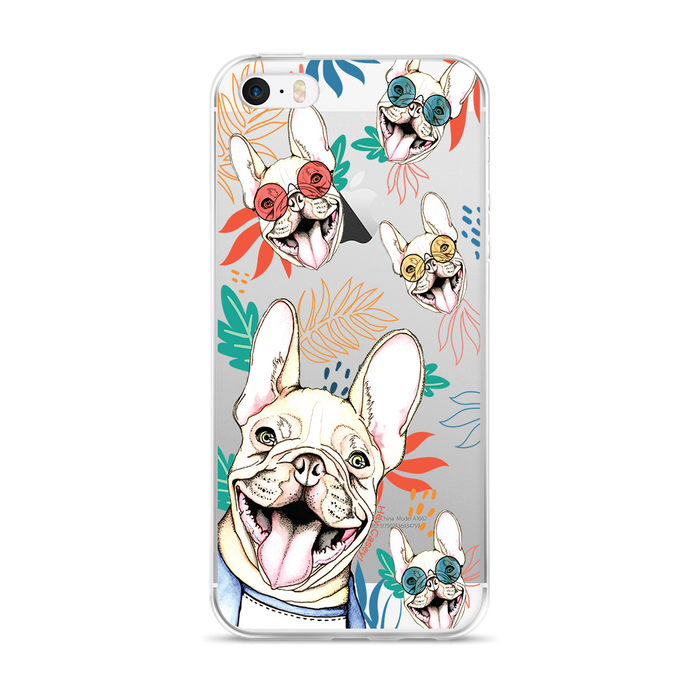 Hey Casey! Cool Frenchie Phone Case for iPhone Samsung Huawei