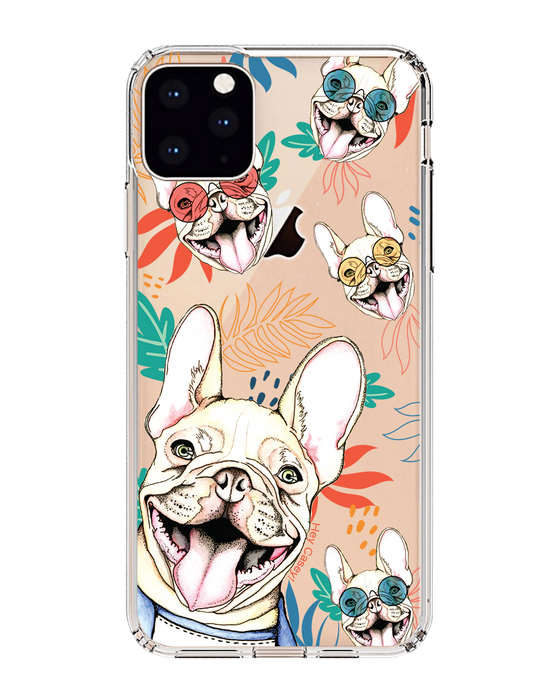 Hey Casey! Cool Frenchie Phone Case for iPhone Samsung Huawei