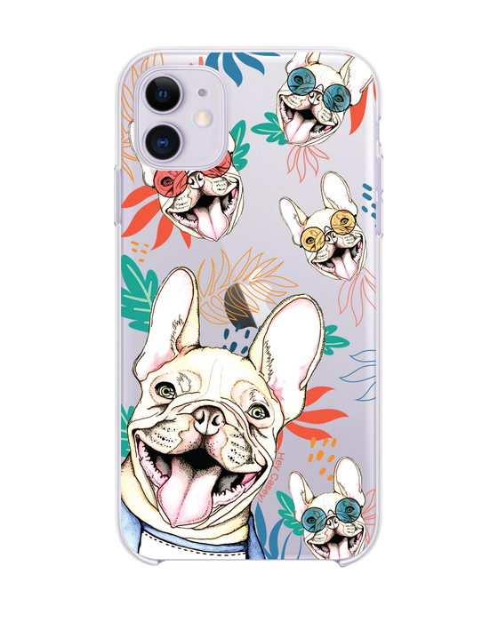 Hey Casey! Cool Frenchie Phone Case for iPhone Samsung Huawei