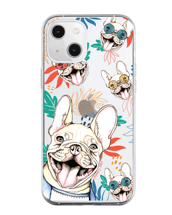 Hey Casey! Cool Frenchie Phone Case for iPhone Samsung Huawei