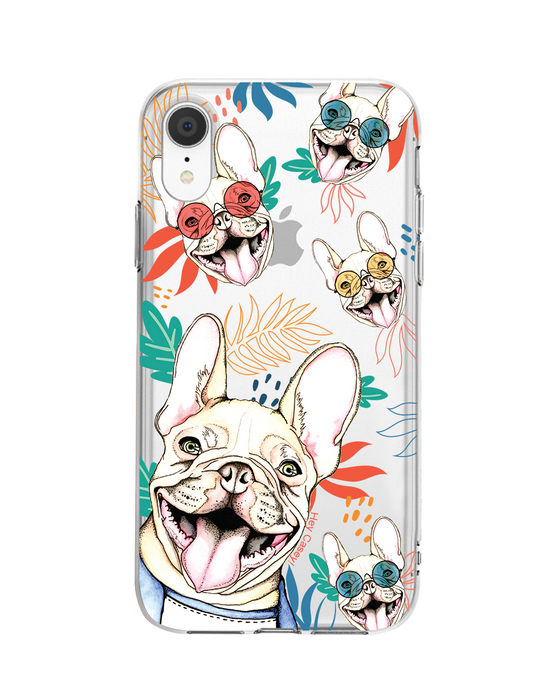 Hey Casey! Cool Frenchie Phone Case for iPhone Samsung Huawei