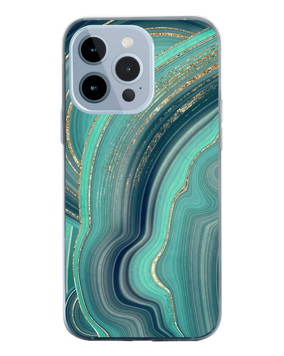 Hey Casey! Green Agate Phone Case for iPhone Samsung Huawei
