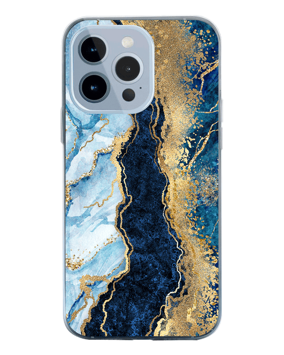 Hey Casey! Indigo Flow Phone Case for iPhone Samsung Huawei