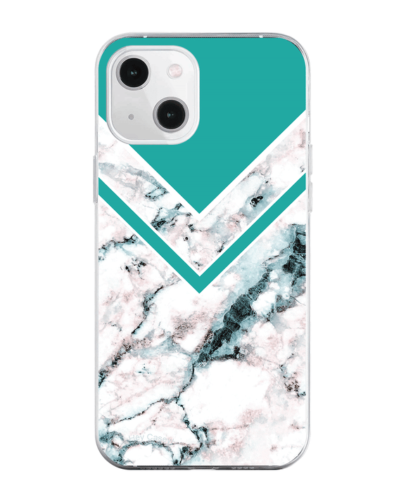 Hey Casey! Mint Marble Phone Case for iPhone Samsung Huawei