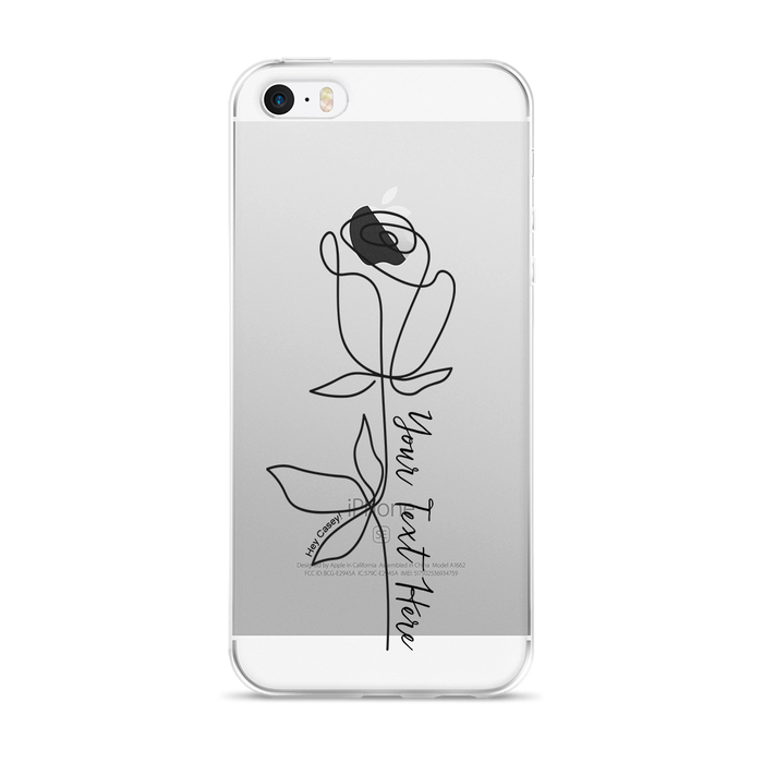 Hey Casey! Rose Phone Case for iPhone Samsung Huawei