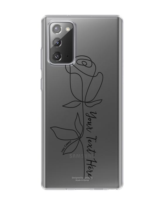 Hey Casey! Rose Phone Case for iPhone Samsung Huawei