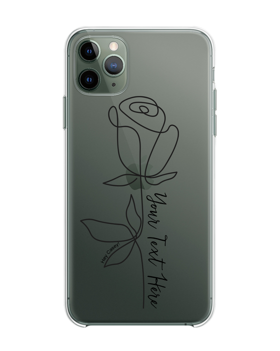 Hey Casey! Rose Phone Case for iPhone Samsung Huawei