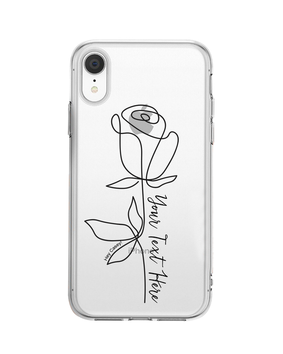 Hey Casey! Rose Phone Case for iPhone Samsung Huawei