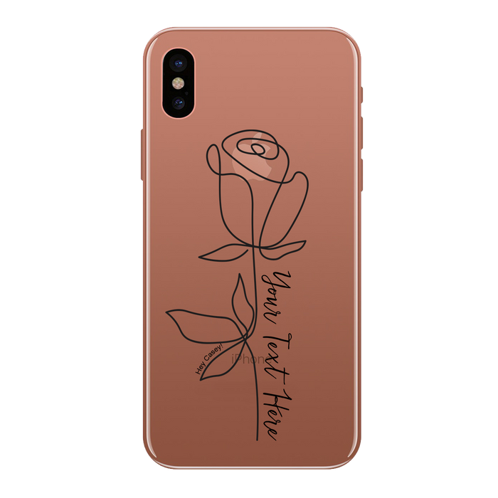 Hey Casey! Rose Phone Case for iPhone Samsung Huawei