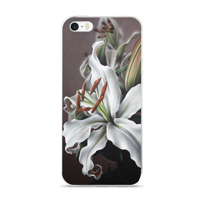 Hey Casey! Snow Lily Phone Case for iPhone Samsung Huawei