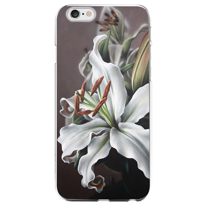 Hey Casey! Snow Lily Phone Case for iPhone Samsung Huawei