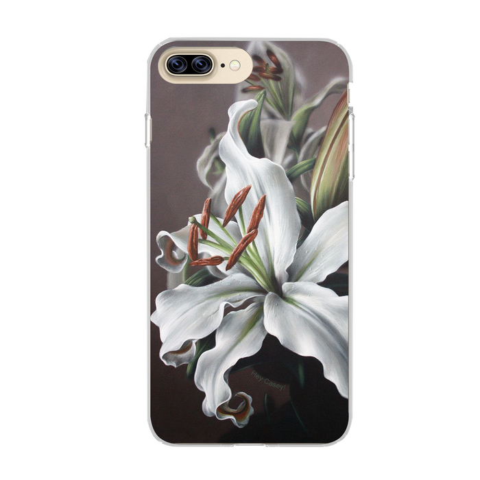 Hey Casey! Snow Lily Phone Case for iPhone Samsung Huawei