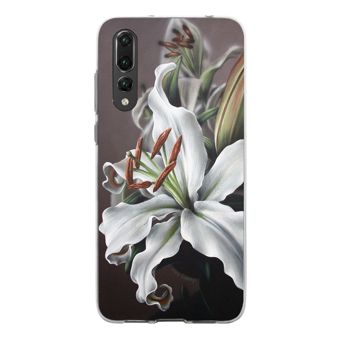 Hey Casey! Snow Lily Phone Case for iPhone Samsung Huawei