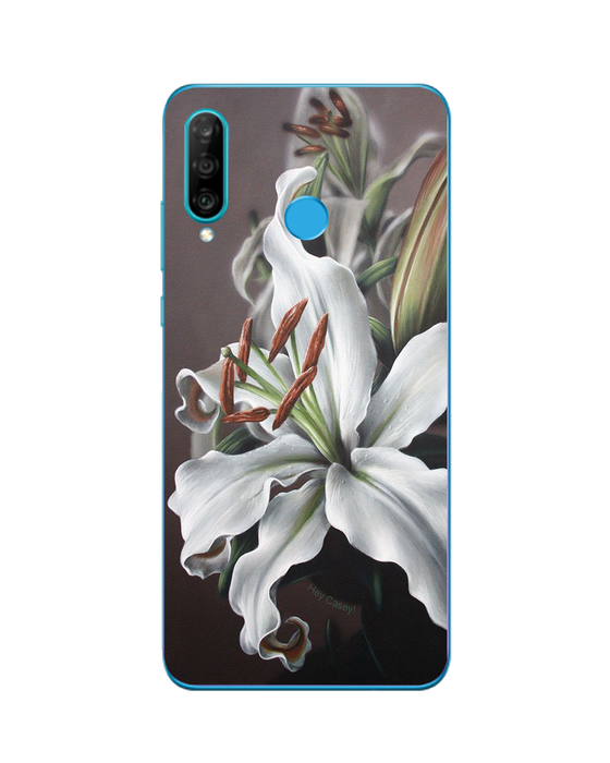 Hey Casey! Snow Lily Phone Case for iPhone Samsung Huawei