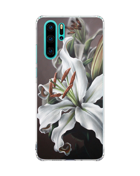 Hey Casey! Snow Lily Phone Case for iPhone Samsung Huawei