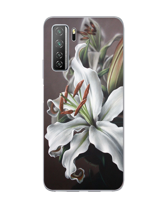 Hey Casey! Snow Lily Phone Case for iPhone Samsung Huawei