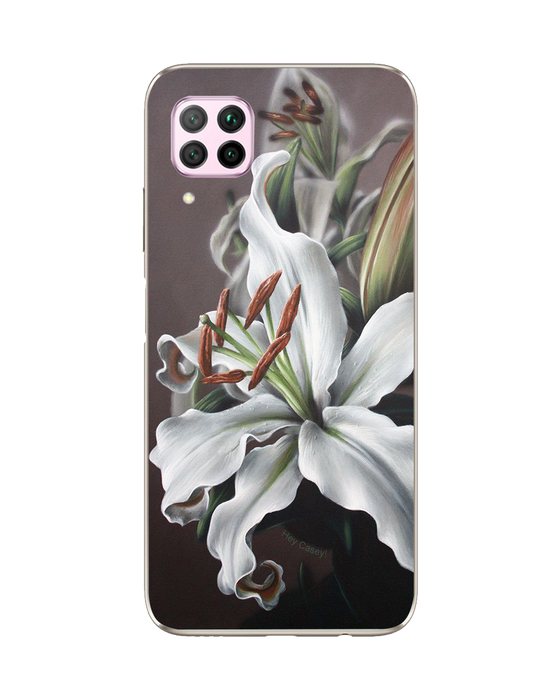 Hey Casey! Snow Lily Phone Case for iPhone Samsung Huawei