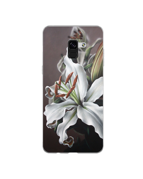Hey Casey! Snow Lily Phone Case for iPhone Samsung Huawei