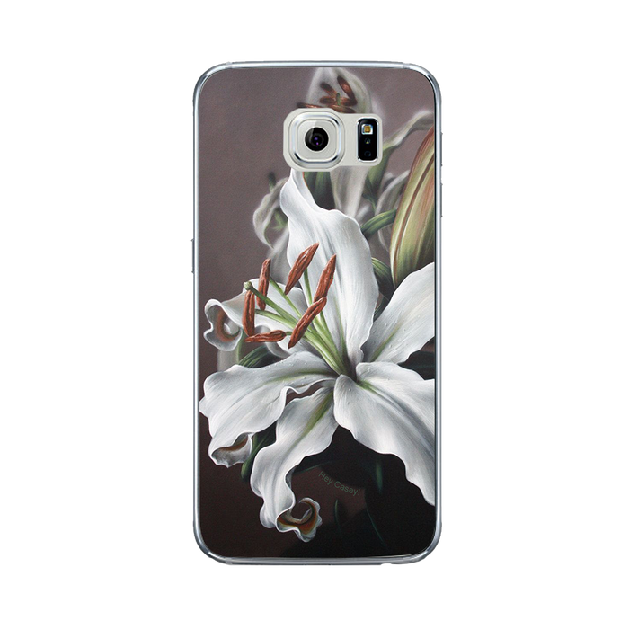 Hey Casey! Snow Lily Phone Case for iPhone Samsung Huawei