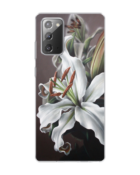 Hey Casey! Snow Lily Phone Case for iPhone Samsung Huawei