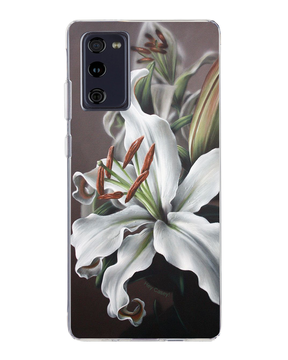Hey Casey! Snow Lily Phone Case for iPhone Samsung Huawei