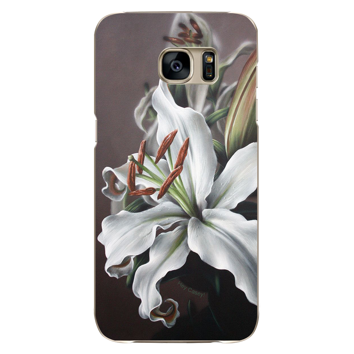 Hey Casey! Snow Lily Phone Case for iPhone Samsung Huawei