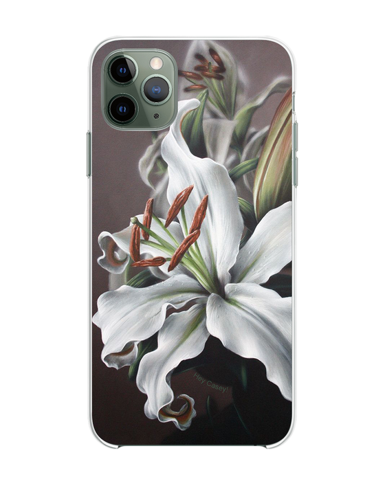 Hey Casey! Snow Lily Phone Case for iPhone Samsung Huawei