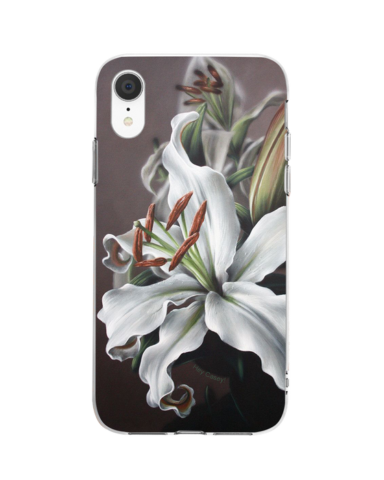 Hey Casey! Snow Lily Phone Case for iPhone Samsung Huawei