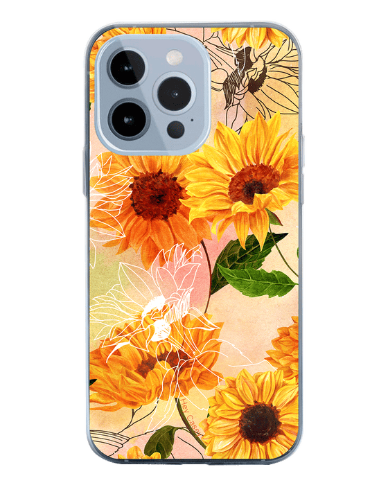 Hey Casey! Sunflower Blush Phone Case for iPhone Samsung Huawei