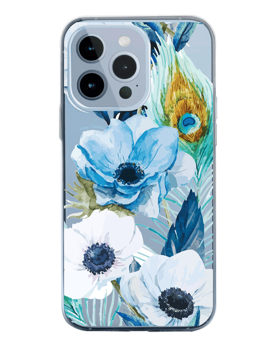 Hey Casey! Peacock Blue Phone Case for iPhone Samsung Huawei