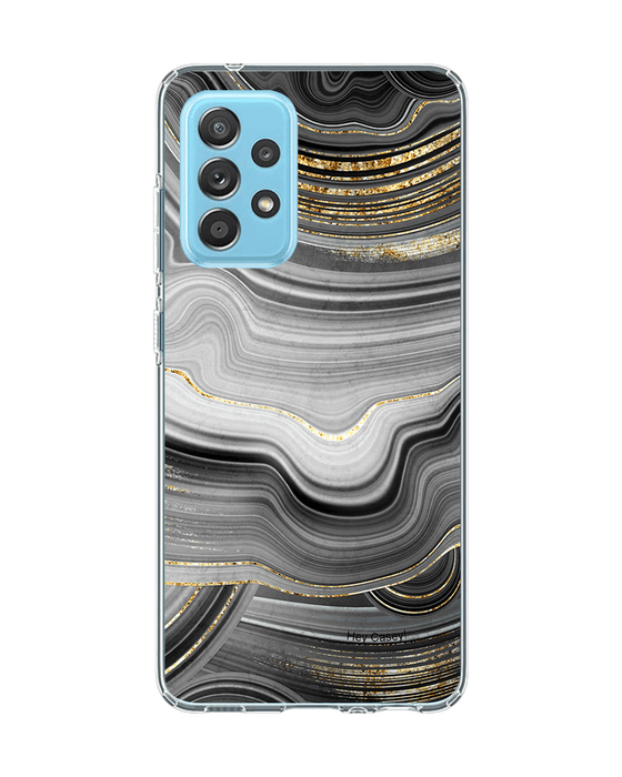Hey Casey! Black Agate Phone Case for iPhone Samsung Huawei