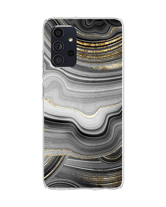 Hey Casey! Black Agate Phone Case for iPhone Samsung Huawei