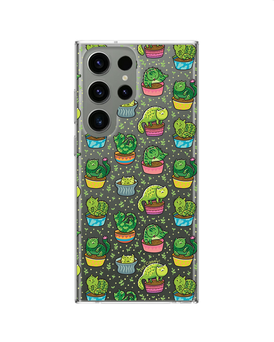 Hey Casey! CatCus Phone Case for iPhone Samsung Huawei