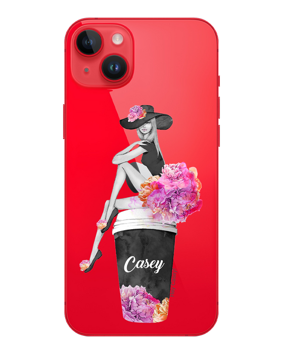 Hey Casey! Coffee Girl Phone Case for iPhone Samsung Huawei