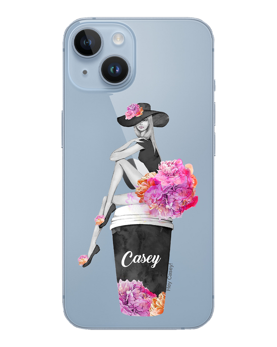 Hey Casey! Coffee Girl Phone Case for iPhone Samsung Huawei