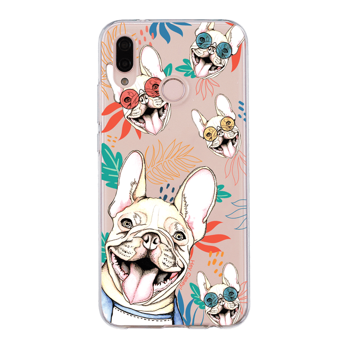 Hey Casey! Cool Frenchie Phone Case for iPhone Samsung Huawei